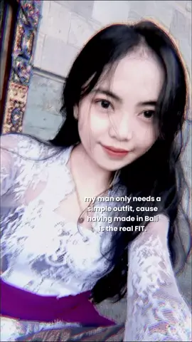 made🌺✨ bukan wayan, bukan putu, bukan kadek apalagi nyoman, bukan juga komang atau ketut🧏‍♀️ • • • • #realfit #fit #trend #outfit 