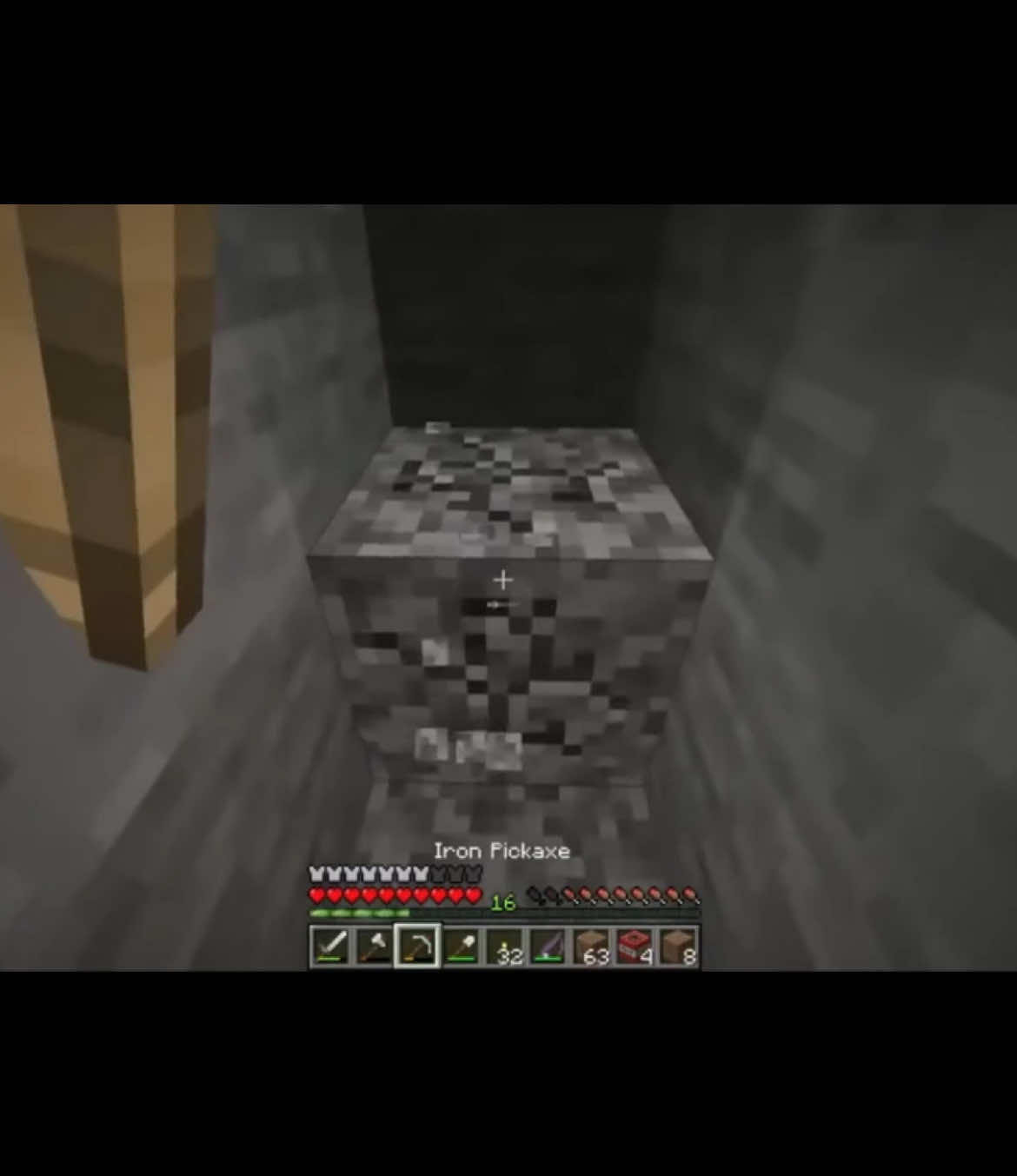 Oliver discovers diorite 😁 [cred About Oliver and virtual vistas on yt] #fyp #foryou #Minecraft #funny 