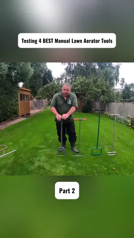 Testing 4 BEST Manual Lawn Aerator Tools#lawncare #guide #lawn #mowing #UK 