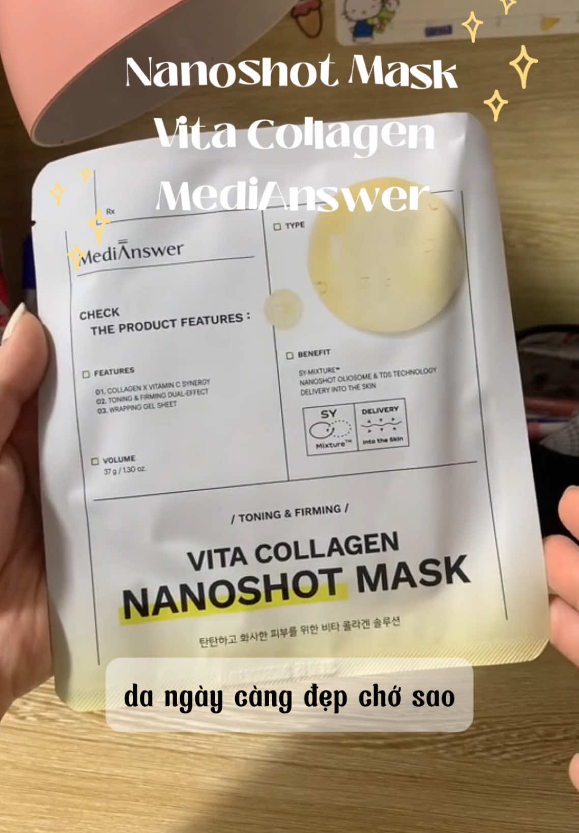 đắp xong da như tiêm meso🫴#skincare #matnathach #MediAnswer#viral #chamsocda #xh #