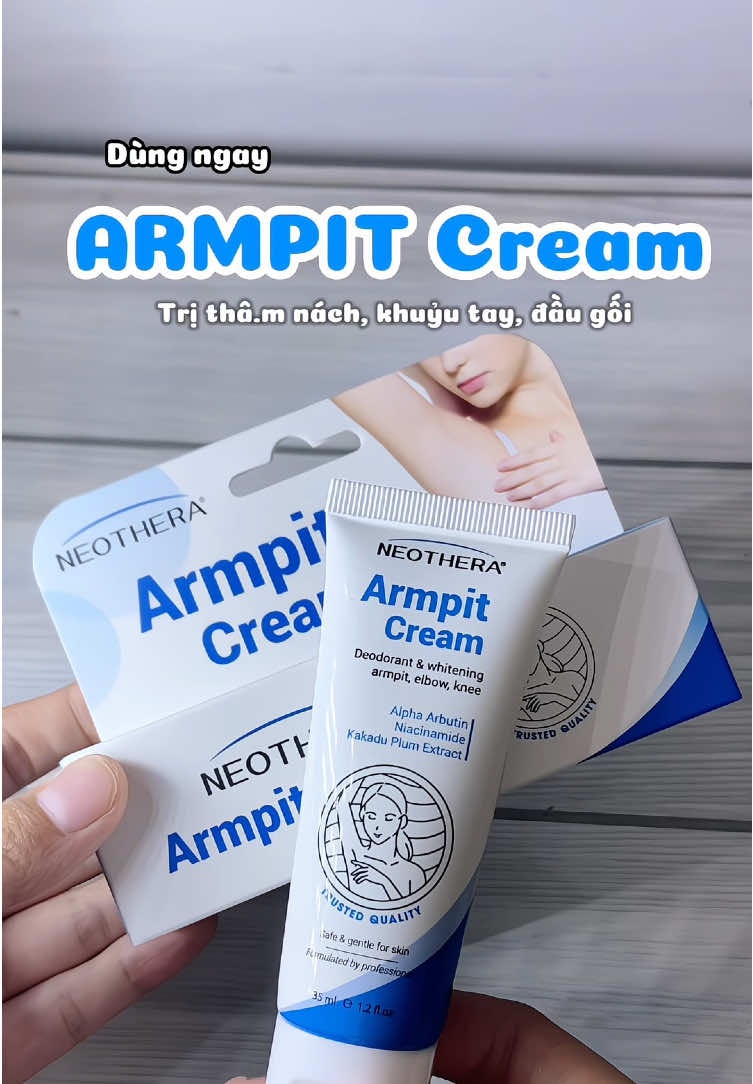Kem gi.ảm thâm nách, khuỷ tay,…. 🥰✨ #armpitcream #giamthamnach #nhoreview #xh #viral 