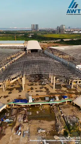 pembangunan proyek Nusantara Internasional Convention Exhibition (NICE)Di PIK 2 