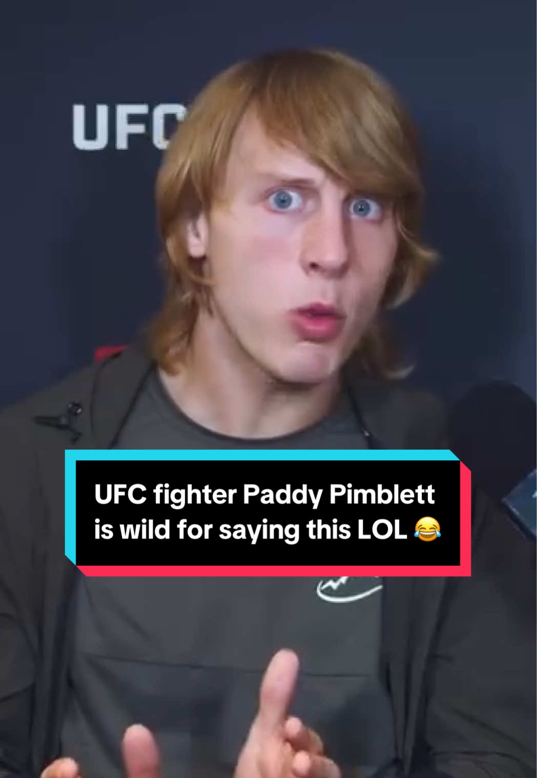 UFC fighter Paddy Pimblett is wild for saying this LOL #UFC #paddypimblett #paddythebaddy #mma #ninadrama #kickboxing #boxing #muaythai #muaythaifighter #muaythaifighter #taekwondo #jiujitsu #brazilianjiujitsu #jiujitsugrappling #jiujitsulifestyle #wrestling #wrestlingtiktok #wrestlingtok #fit #Fitness #grappling #karate #ufc314 