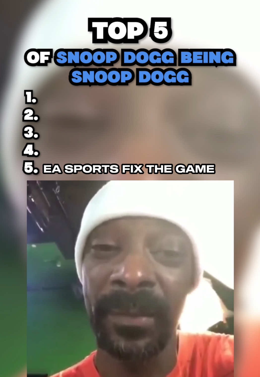 Top 5 of Snoop Dogg bein Snoop Dogg #top #top10 #top5 #ranking #snoopdogg #kevinhart #moments #funny 