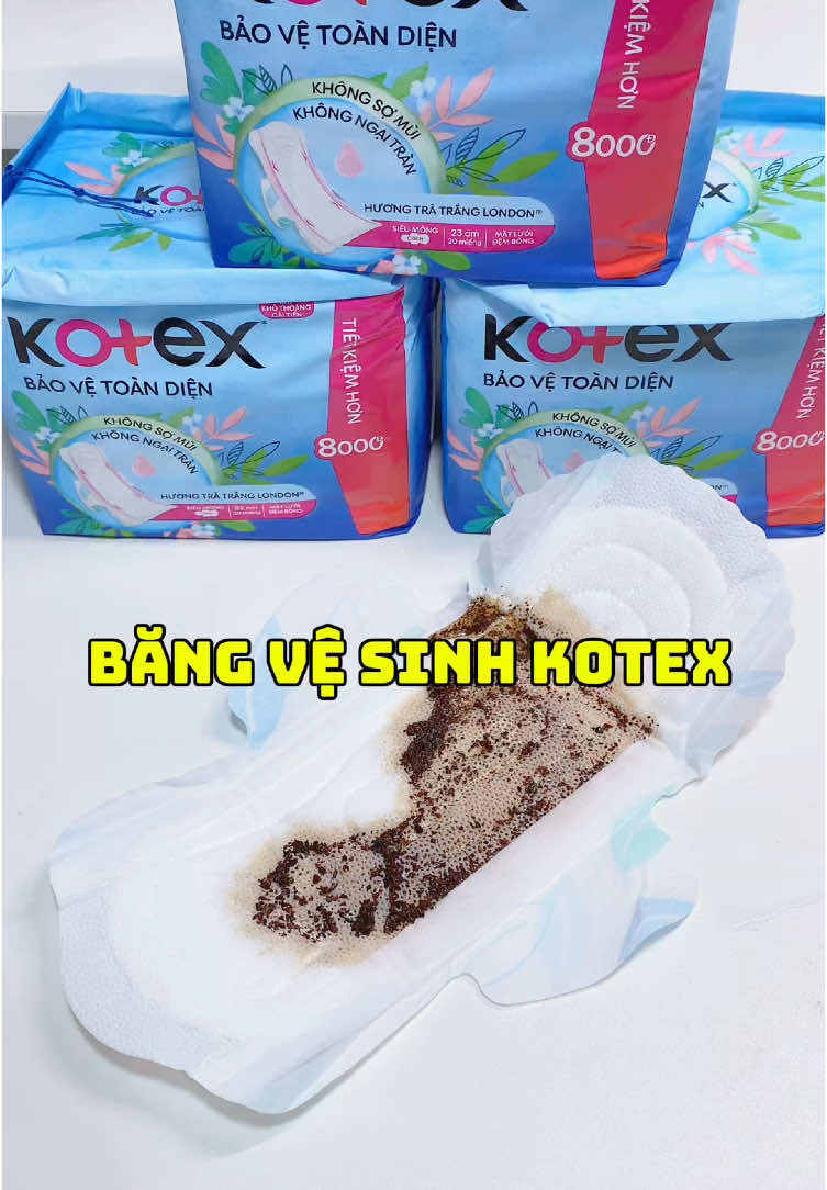 Băng vệ sinh Kotex siêu mỏng êm ái, thoáng khí, chống tràn, mua combo 8 hay 16 gói để tiết kiệm nha các bà. #bangvesinh #bangvesinhkotex #bangvesinhkotextoandien #bangvesinhkotexloc8goi23cm #bangvesinhkotexday #kotex #loc8goikotex #bvskotex #reviewbangvesinh #review #xuhuong 