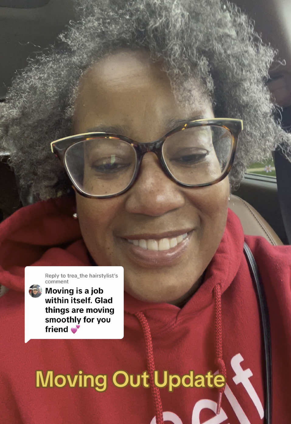 Replying to @trea_the hairstylist #movingout #movingon #movingchronicles #moving 
