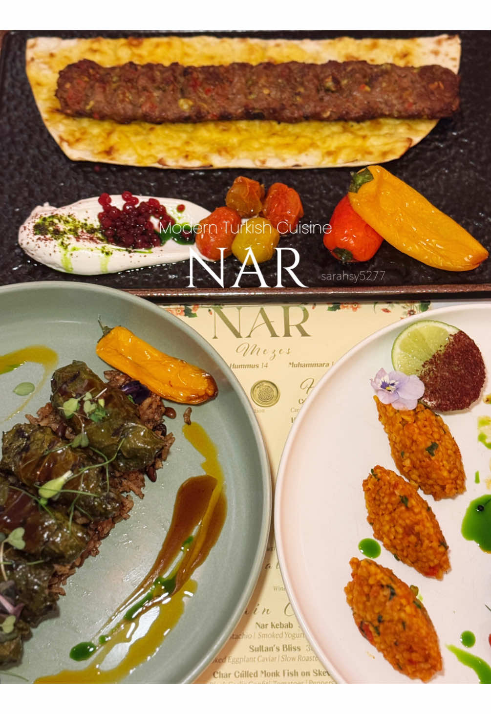 @narnyc  Let’s talk about a dining experience that completely swept me off my feet — NAR, a modern Turkish restaurant tucked right in the heart of Manhattan, is truly a hidden gem waiting to be discovered! From the moment you walk in, you’re greeted by warm, elegant vibes that blend contemporary style with subtle touches of Turkish charm. The ambiance alone will transport you, but the food? Ohhh the food is a whole journey through flavor and tradition — with a modern twist. Here’s what you must try (trust me, I’ve been dreaming about these): 🔥 Nar Leli Kofte – hand-minced beef, perfectly seasoned and grilled, so juicy and rich it practically melts 🌿 Zucchini Blossoms – delicate, floral, and filled with flavor 🐙 Grilled Octopus – tender, smoky, and plated like a piece of art 🥙 Nar Kebab & Chicken Kebab – each bite packed with authentic spices and grilled to perfection ✨ Char-Grilled Quail Wrapped in Wine Leaves – an unforgettable dish that blends texture and taste in the most amazing way And the cocktails? Beyond good. Crafted with care and creativity, each one pairs beautifully with the dishes and adds to the luxurious dining vibe. This isn’t just a dinner — it’s a culinary getaway right in NYC. Whether you’re planning a date night, girls’ dinner, or just looking to treat yourself, NAR is a spot you’ll want to return to again and again. Seriously, every bite was a vibe. Can’t wait to go back — who’s coming with me? @narrestaurantnyc 📍34 E 20th St #3, New York, NY 10003  #narrestaurantnyc #Turkishrestaurant #nycfoodie #lifestylebloggers #lifestyleinfluencer #travelblogger #fashionblogger #nycblogger #longislandblogger #foodblogger #foodies #foodienyc #teamhappyfoodies #nyfoodie #nycblogger #nyblogger #nycinfluencer #longislandfoodie #foodphotography #foodstagram #foodielife #nyc #newyorkcity #manhattanfood #nycfood #eaternyc #eatingnyc