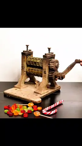 Candy Drop Roller Restoration #Restoration #DIY #antique #antiquerestoration #restorationrepair #restorationvideos #asmr #asmrsound #fyp 