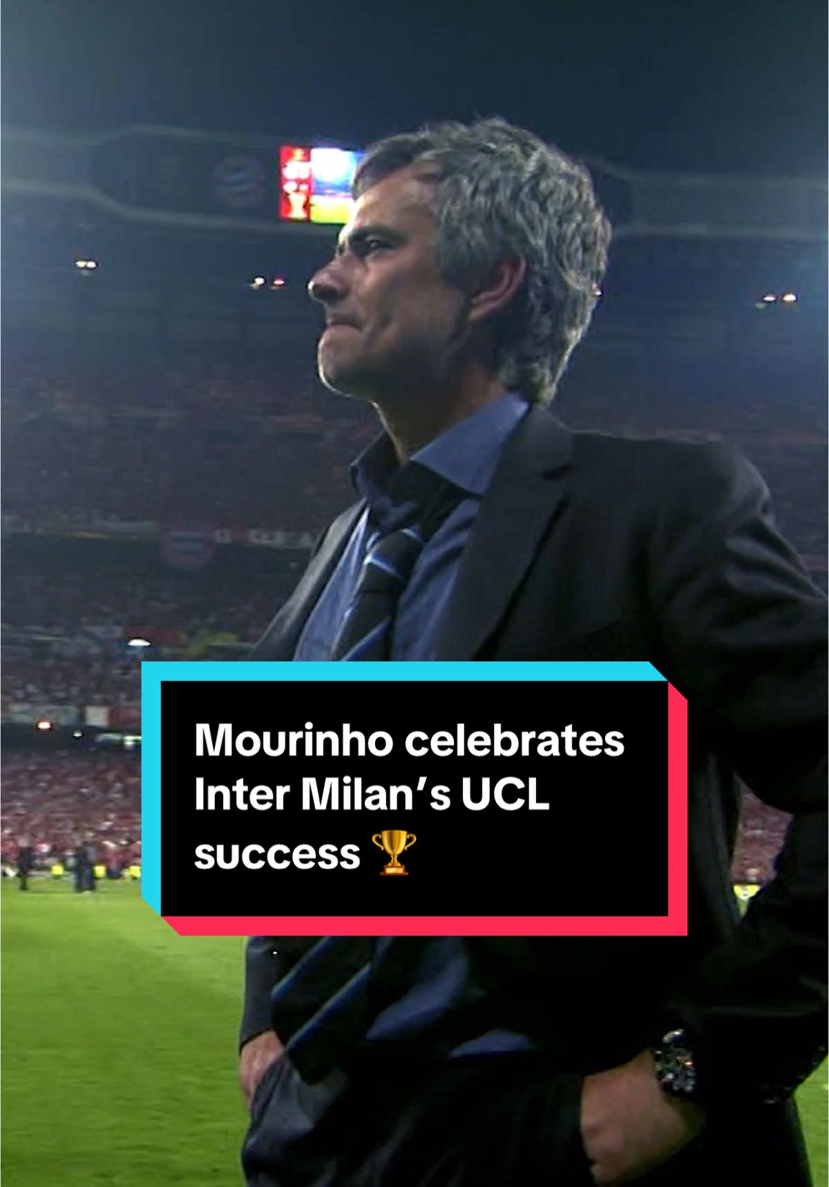 Who could forget these Mourinho celebration scenes from 2010? 🎉 #Football #UCL #intermilan 