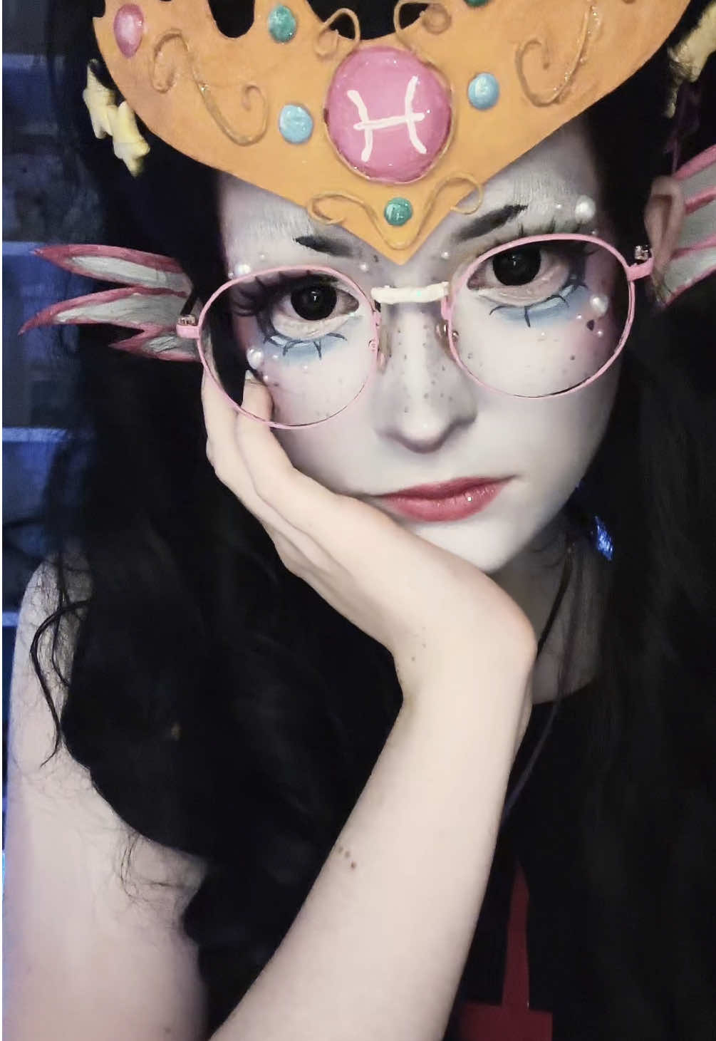 🧜‍♀️ || #feferipeixes #feferipeixescosplay #homestuck #homestuckcosplay 
