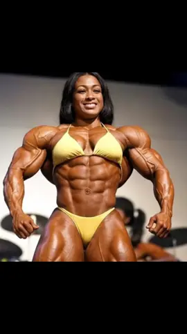 Colleen Jones shows her hard work to the crowd. #muscular #Jacked #pumped #ripped #mostmuscular #bodybuilder #shredded #hugemuscles #flexing #Tiktok #FYP #vascular #ArtificialIntelligence #striated #beautiful #veins 