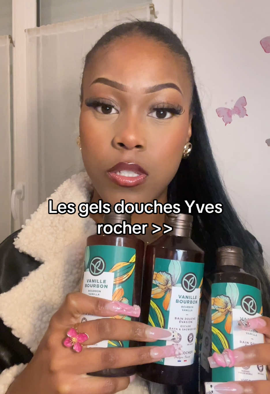 Les gels douches Yves rocher >> @Yves Rocher France #fyp #yvesrocher #hygiene #bodycareroutine #vanilla #shower 