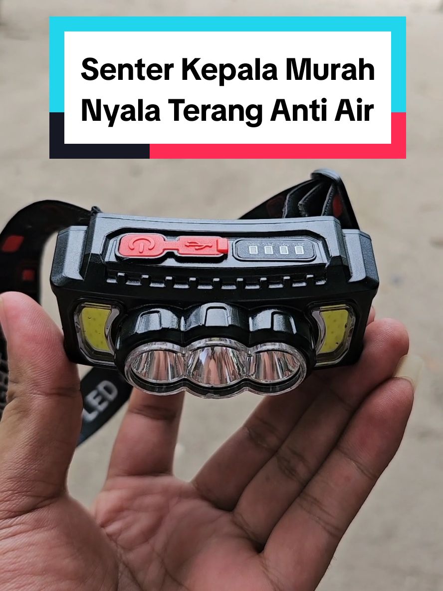 senter kepala murah super terang anti air dengan 5 lampu sekaligus #senterkepala #senterled #sentersuperterang 