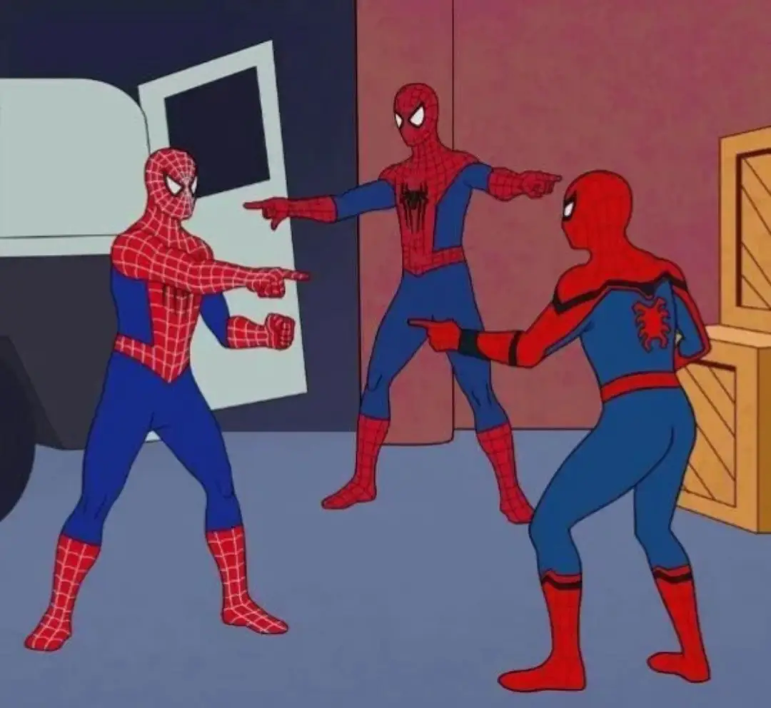 3 con nhện nhọ #spider#spidermanmeme#spiderverse
