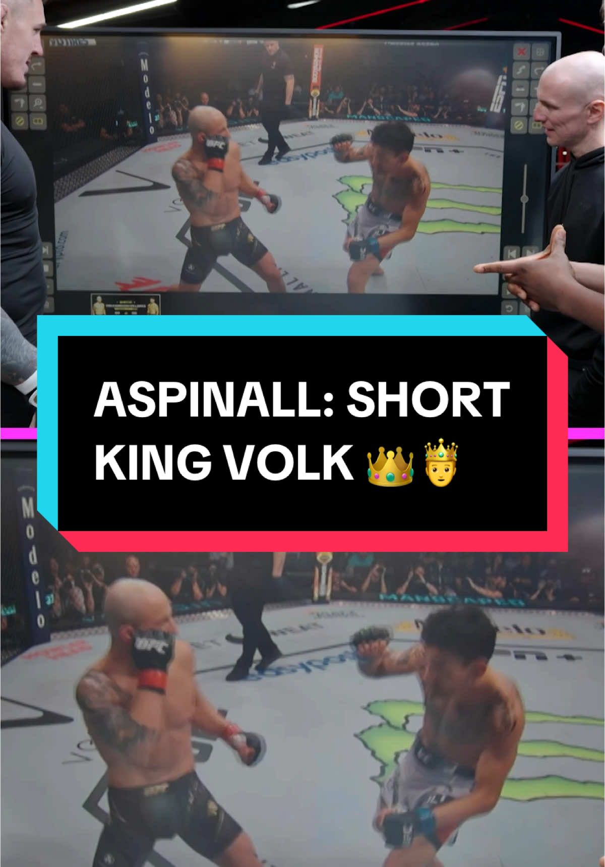 “Volk’s a short King!” 😂👑 “Volk is just one of them guys!” Tom Aspinall looks at Alexander Volkanovski ahead of #UFC314 🧠 #UFC #mma #ufc314 #ufctok #mmatok #alexandervolkanovski #volk #volkanovski #combat #combatsports #mixedmartialarts #tomaspinall #aspinall 