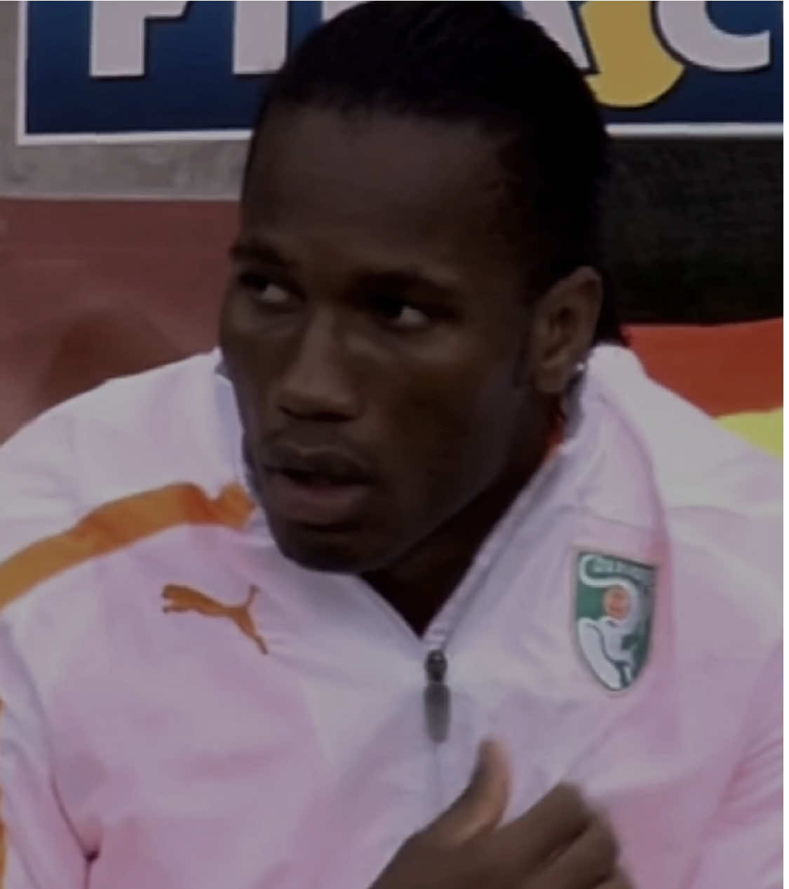 Bro made him to pray #cristiano #ronaldo #7 #portugal #ivorycost #drogba 
