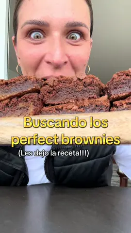 Buscando los brownies perfectos!! Que ricoooo!! 