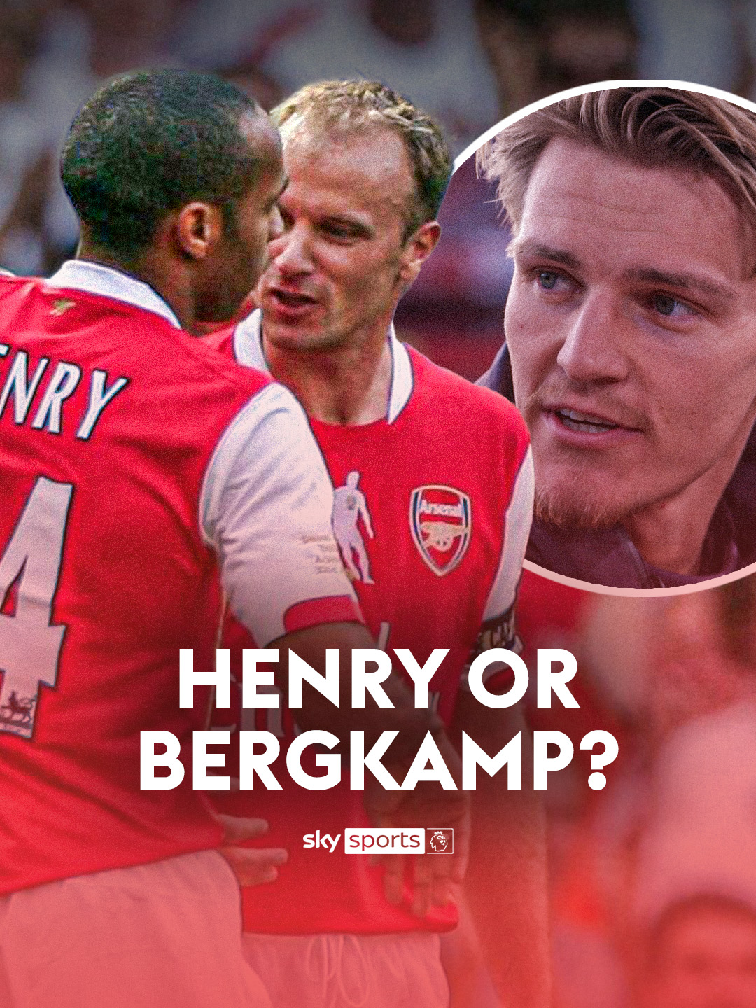 How good would Thierry Henry make the current Arsenal squad? 🤯 #arsenal #odegaard #henry #PremierLeague