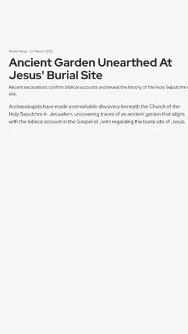 Did We Just Discover Where Jesus Was? #history #relics #mystery #jesus
