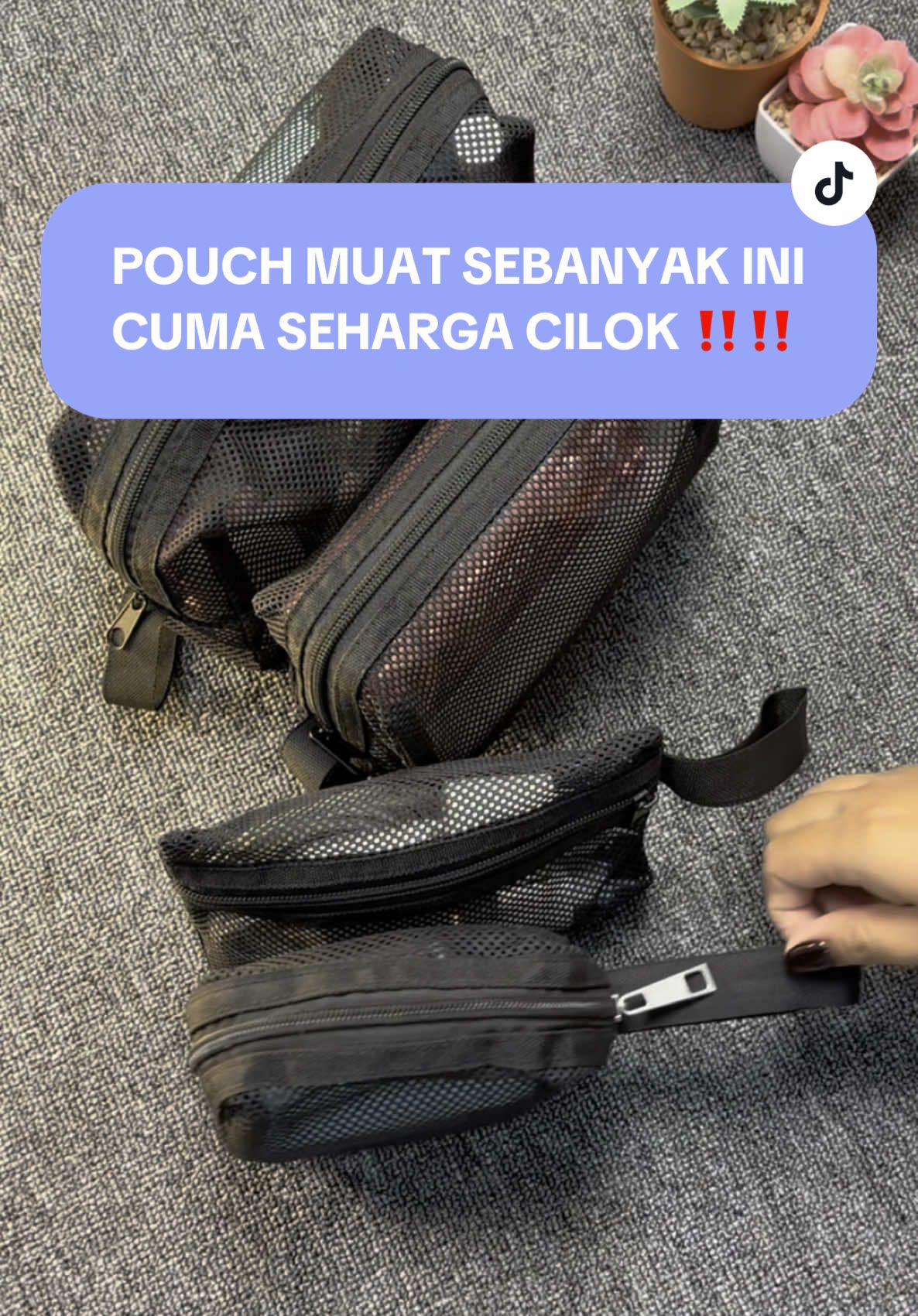 Pouch Jaring Multifungsi ✨ #pouchjaring #pouchmakeup #pouchmultifungsi #pouchmakeup #pouchtraveling #pouchmuatbanyak #fyp #fypage #fyppppppppppppppppppppppp #fyppppppppppppppppppppppp #fypシ゚ #fypシ゚viral🖤tiktok #fypppppppppppppp 