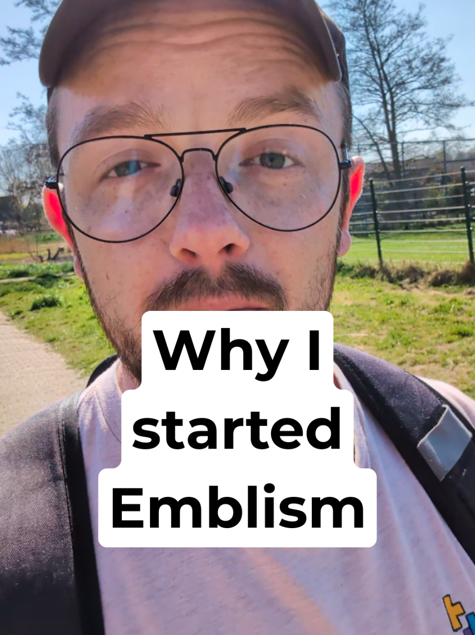 I’m Dutch 🇳🇱 — my English isn’t perfect, but this message is more important than grammar. I started Emblism because I wanted clothes that mean something. Not loud prints.  Not fast fashion. Just symbols with lasting value. Something quirky, simple and fun. If you're someone who values identity, but doesn't feel seen in mainstream fashion— this might speak to you. Thanks for listening. – Ken #Emblism #Embroidery #DutchBrand #Creator #StartUp 