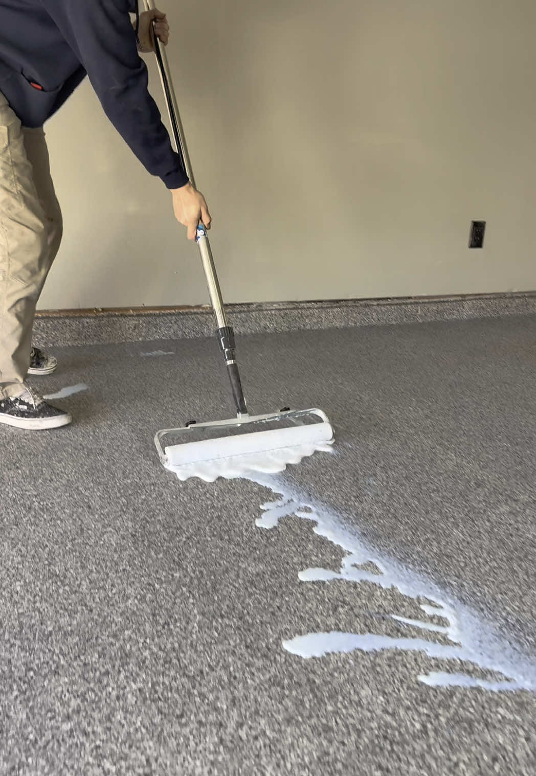 Epoxy Garage Floor with double Polyaspartic Top Coat 😍 
