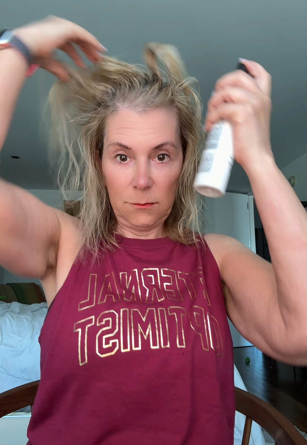 When you find the perfect volumizer #olderwomen #volumizer 