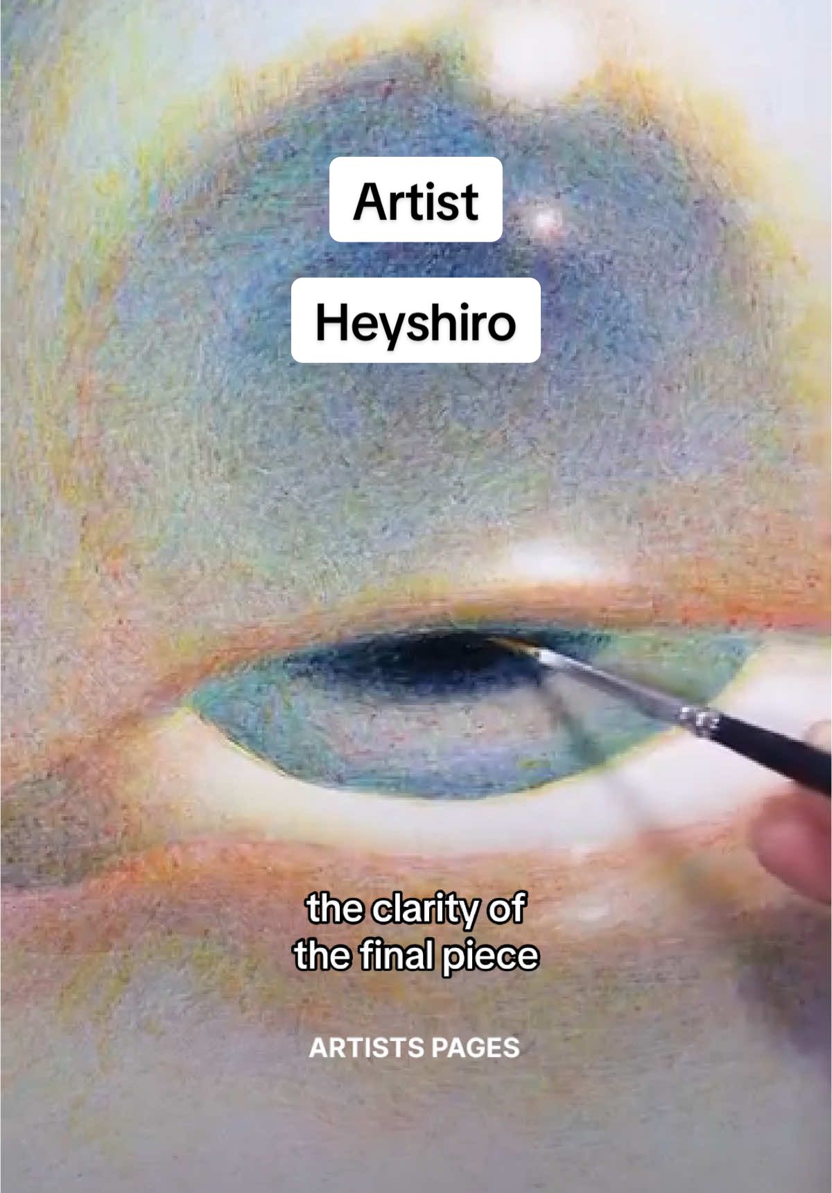 Meet artist Heyshiro, who uses acrylic paint like no other. He applies thin washes to create translucent paintings that build layer by layer. He’s recently brought his artistry to sculpture, too. Honestly, he’s unstoppable in the studio.  @Heyshiro  #artist #artistsoftiktok #painting #acrylicpainting #contemporaryart 