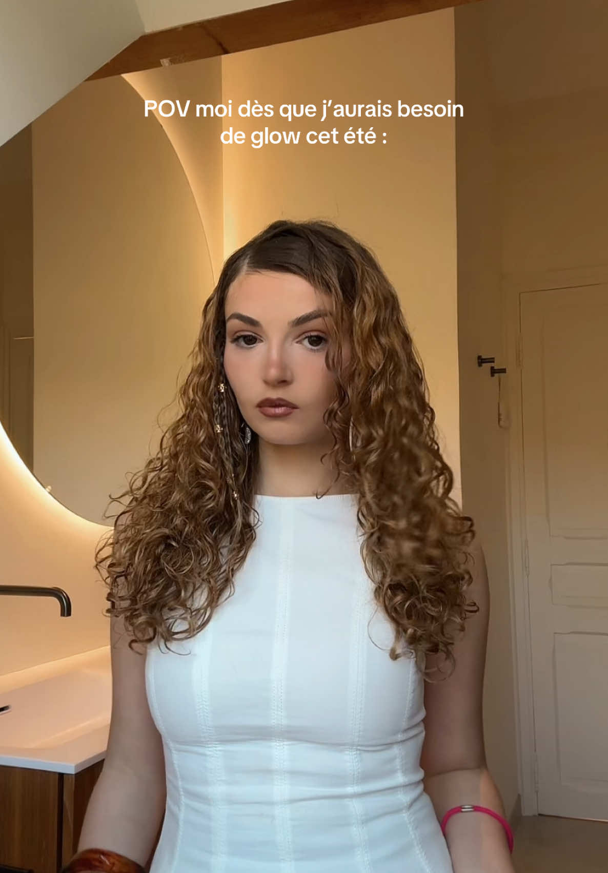 mon avis sur le nouveau curl glow de chez @Les Secrets de Loly 😍🌸✨ #tutocoiffure #cheveuxbouclés #boucles #routinecheveux #produitscheveuxbouclés #curlglow #lessecretsdeloly #glowtothemax ad