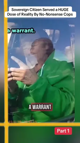 Sovereign Citizen Served a HUGE Dose of Reality By No-Nonsense Cops #policeofficer #cops #policeoftiktoks #police #viral 