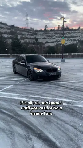 It’s all fun and games until 😏  #MentalHealth #insane #mental #e60 #bmw #bmwe60 #5series #535d #e60535d #bmwstare #trending #fyp 