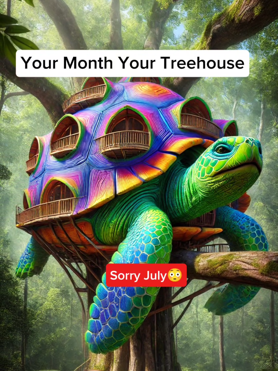 Your Month Your Treehouse House #birthmonth #yourmonthyour #yourmonthyourthing #aiart #yourmonth #yourbirthmonth 