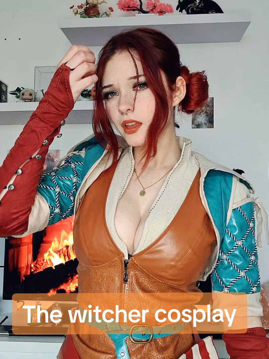 triss is a walking red flag but reds my favorite color #cosplay #thewitcher #thewitcher3 #thewitchercosplay #thewitcher3wildhunt #triss #trissmerigold #trisscosplay #trissmerigoldcosplay 