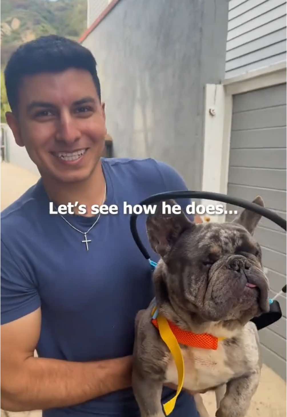 Meet Papas, he was born completely blind but that didn’t stop me from giving him the best day ever. At just 1 & a half years old, he’s already been through so much. But today, he got to feel loved, free, and seen. I found Papas at a sanctuary run by the incredible Tina Marie, who’s dedicated her entire life to rescuing disabled animals and showing them that they’re still worthy of love, joy, and a future. Tina’s work is pure love in action. But she can’t do it alone. If this story moved you, please consider donating to help her continue saving lives like Papas. @joshandhiscritters thank you for being a light in this world. #kindness #dogsoftiktok #dogs 