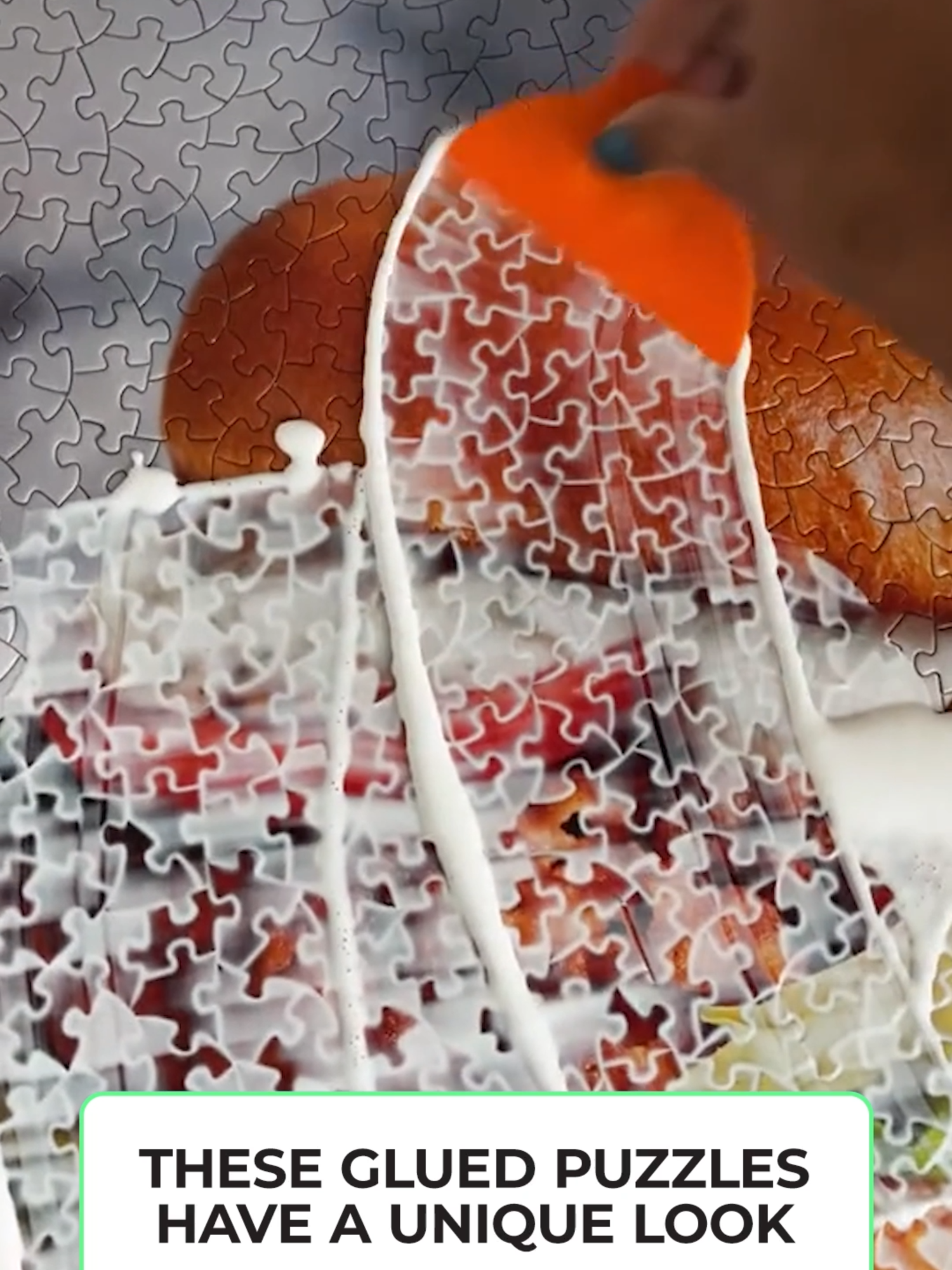 This is so satisfying (@puzzles_paintings) #viral #satisfying #highlightseveryone
