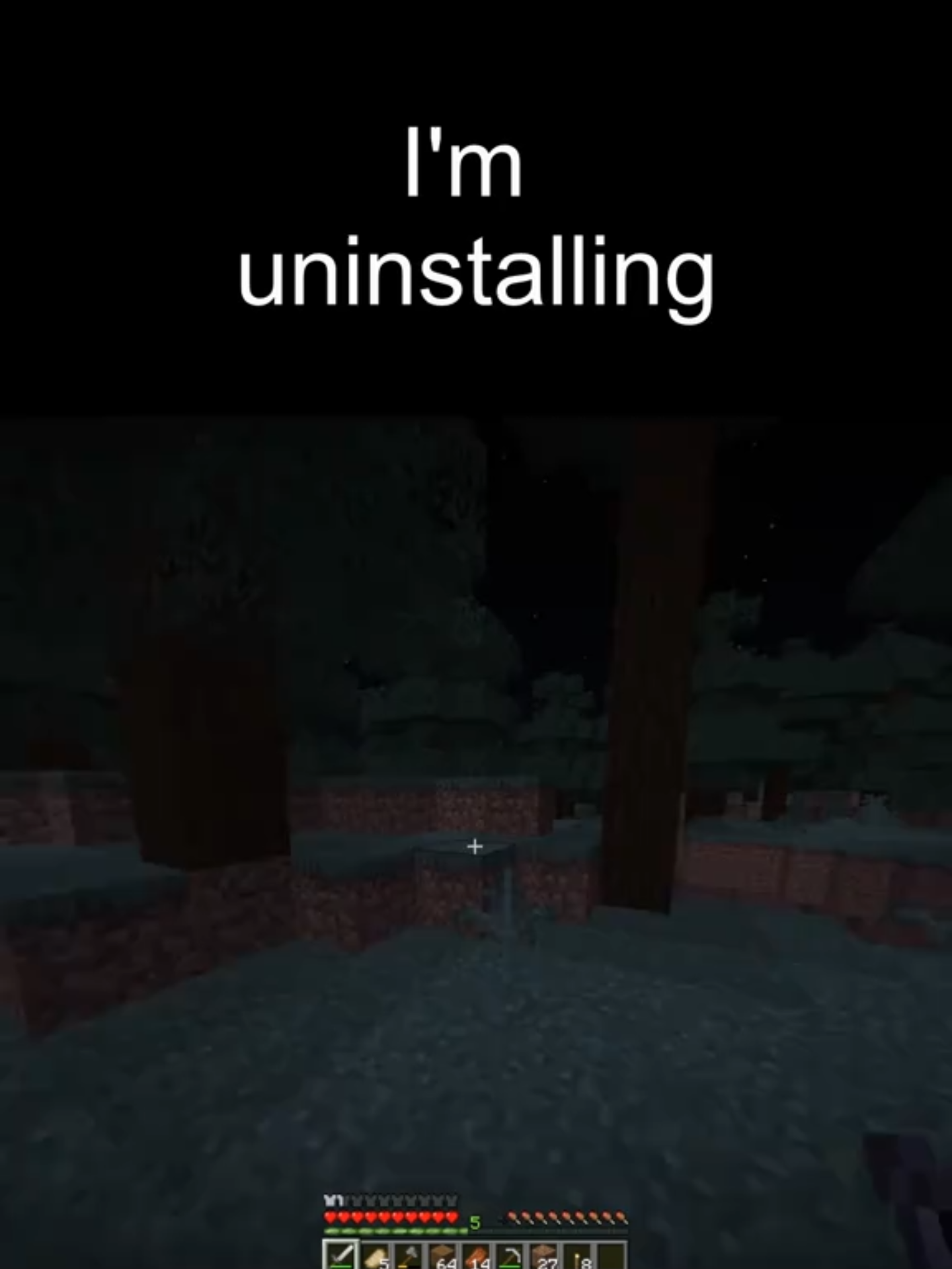 creeper jockey?? I’m uninstalling 😭 #minecraft #creeper #zombie #minecraftfails #minecraftpanic #minecraftescape #mcshorts #minecraftfunnies #creeperattack #zombiejumpscare #minecraftsurvival #wtfminecraft #mcmobcombo #mcfunny #memes