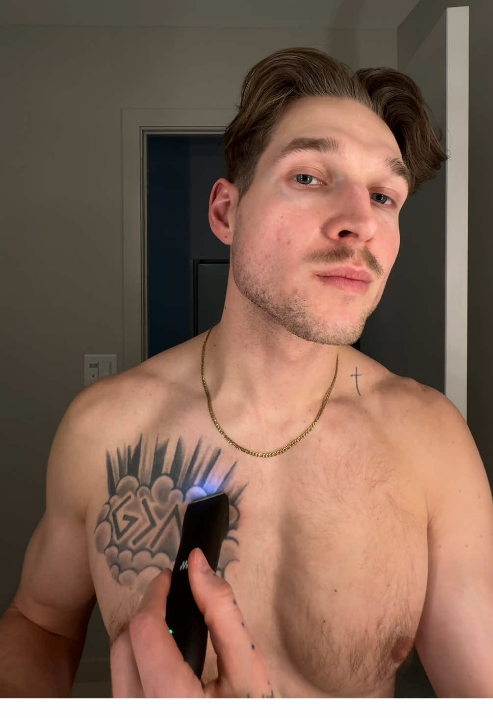 Care free close shave? No problem with the slimmer trimmer by @Meridian Grooming #meridianpartner #bodycare #shave #hygiene 
