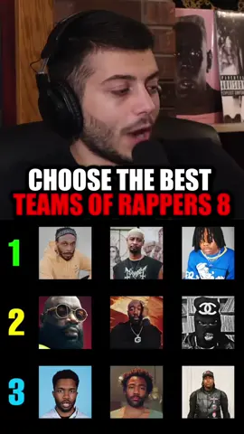 Which team would u choose⁉️ Like for more content‼️ #rap #nfrpodcast #frankocean @Ali Kulture @anweezy 