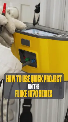 😵‍💫 Ever have your testing plans change when you get to site? No problem! 💪 Fluke 1670 Series Multifunction Installation Testers offer a ‘quick project’ function that lets you quickly setup projects on the go! 👇 Here’s how it’s done! 🔗 Equip yourself today! Link in bio.
