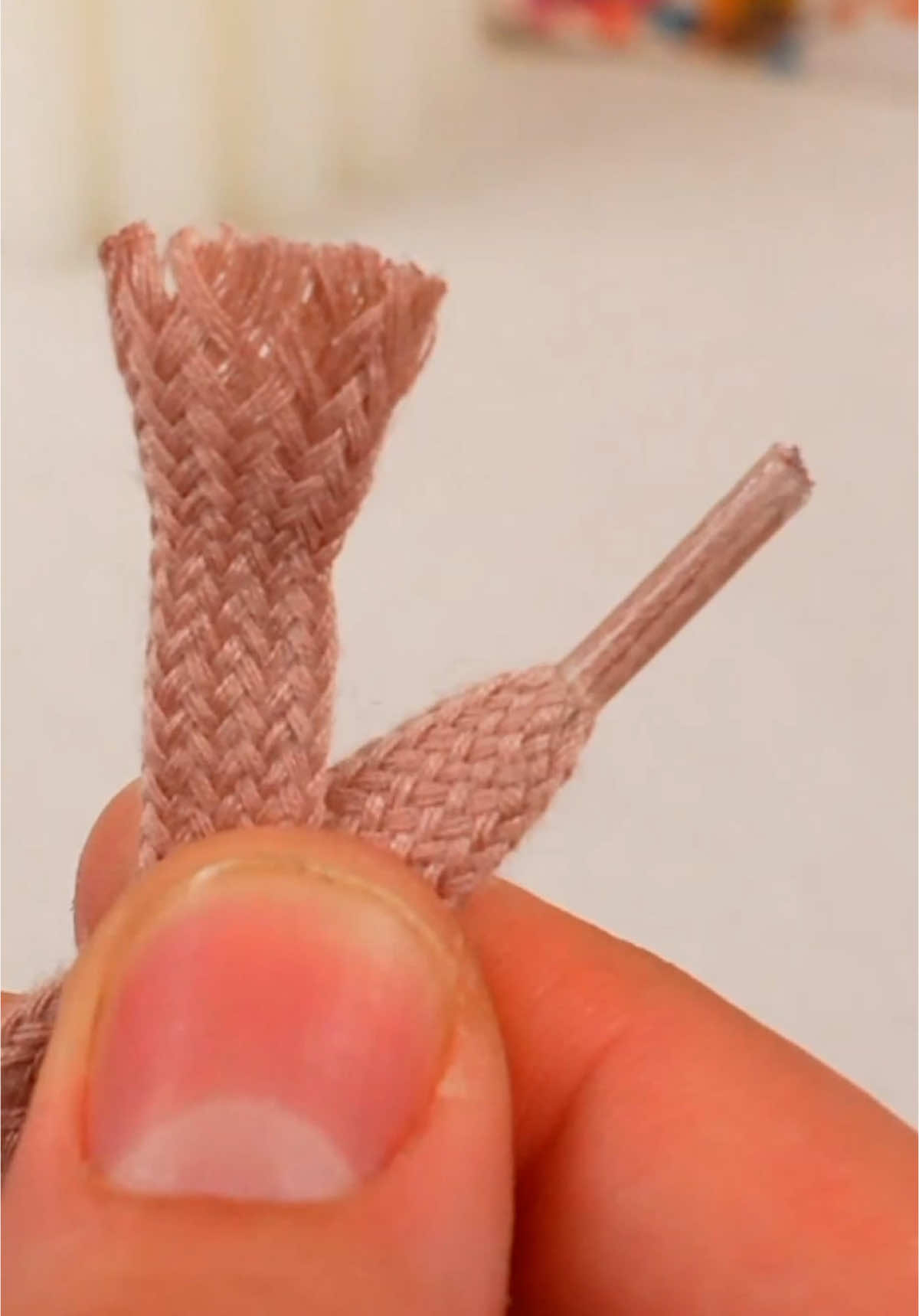 Drawstring and zipper fix tricks #fix #shoelace 