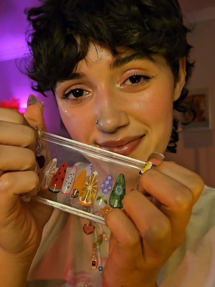 my press-on nail collection 💅🏼✨️ new chatty whispered video up tonight, going through all the press-ons I've collected over ~4 years #asmrnails #asmrtapping #asmrsounds #pressonnails #asmrnails #asmr 