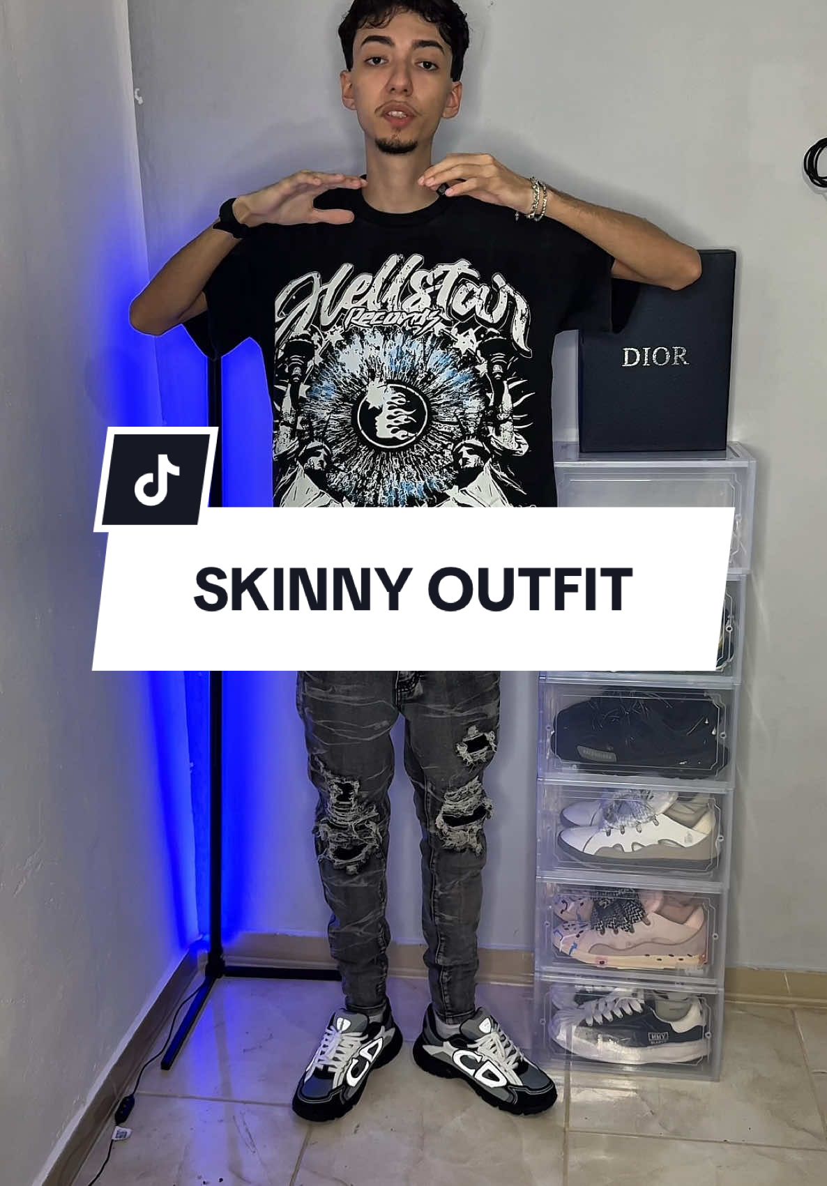 Calça skinny 🤮 ou 🤩 ? #fyp #streetwear #fashion #viral #centralcee #drip #sneaker #outfit #capcut 
