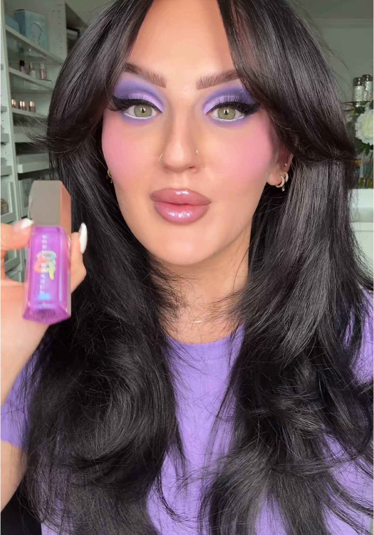OKAY FENTY 😭😭😭💜😍 #fenty #makeup #beauty #lipoil 
