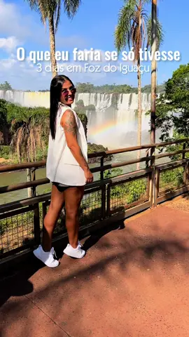 Acho Foz uma viagem super legal, você pode visitar três destinos numa viagem só ✨ #fozdoiguaçu #dicasdeviagem #viagem 