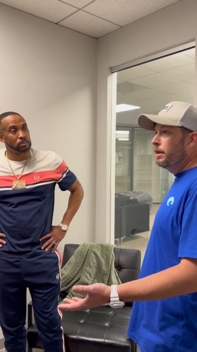 Chase almost throw hands with the White Boy’s brother when he storms in Natasha office!