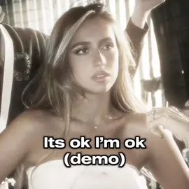Its ok I’m ok (demo) - #foryou #fyp #tatemcrae #itsokimok #demo 