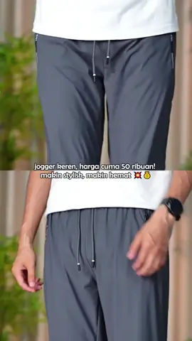 Celana jogger nyaman banget, cuma 50 ribuan! 🏃‍♂️💨 #mizutake #GetYours #CelanaTrendi #JoggerPants #CelanaSantai #jogger #JoggerStyle #StyleSantai #CelanaCasual #CelanaJogger #CelanaNyaman