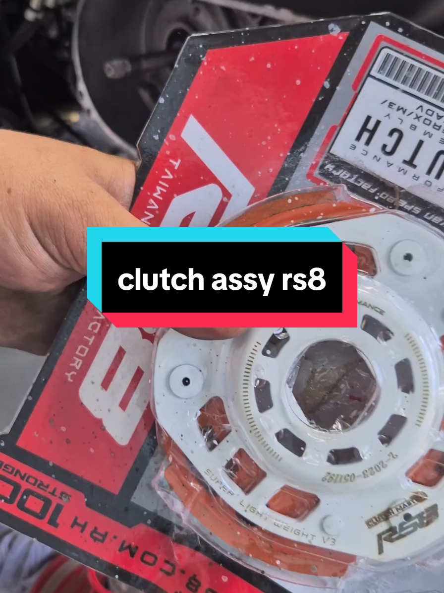 RS8 clutch assy SOLIDX2 #rs8philippine #click125 #betterperformance #fyp#fypviralシ 