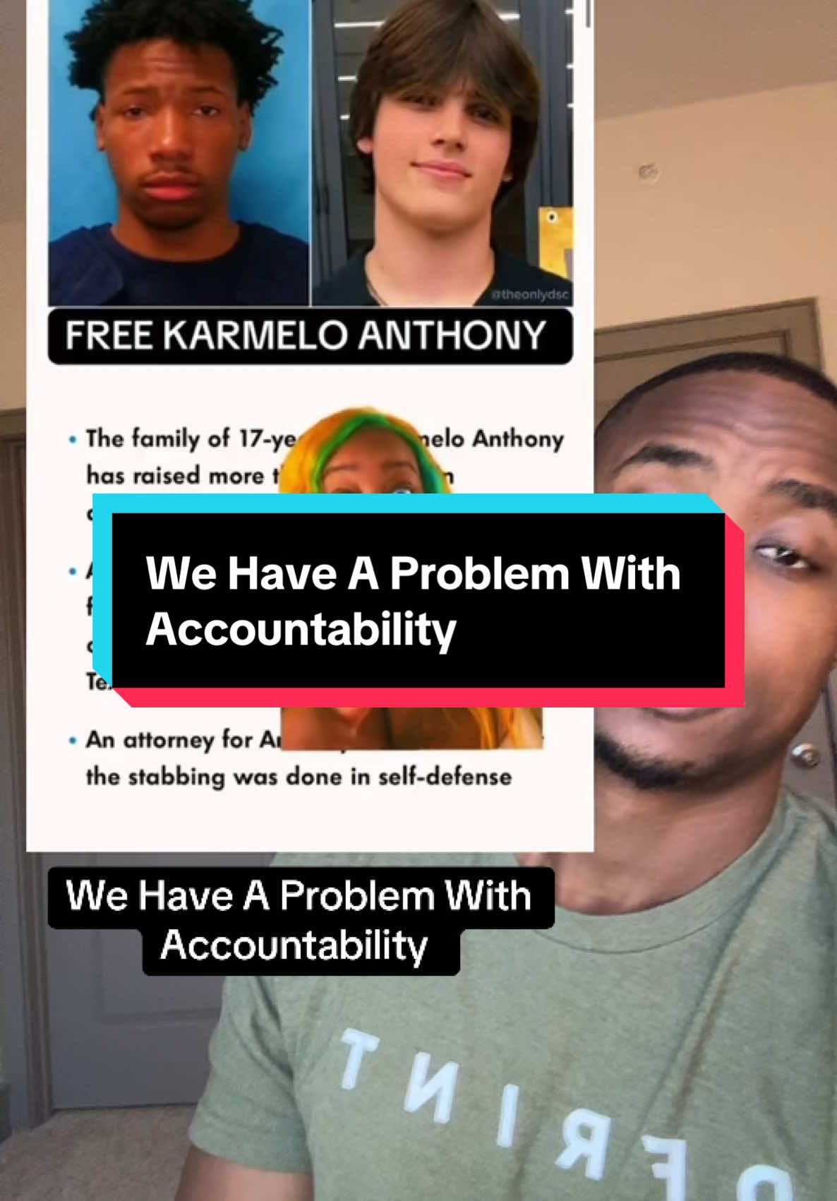 We have a problem with accountability. 