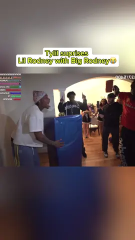 Tylil surprises Reggie with his dad😭 || #tylilshow #lilrodneyson #fyp 